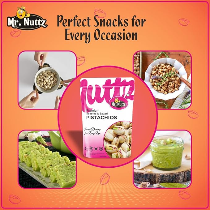 Mr. Nuttz Roasted & Salted Pistachios