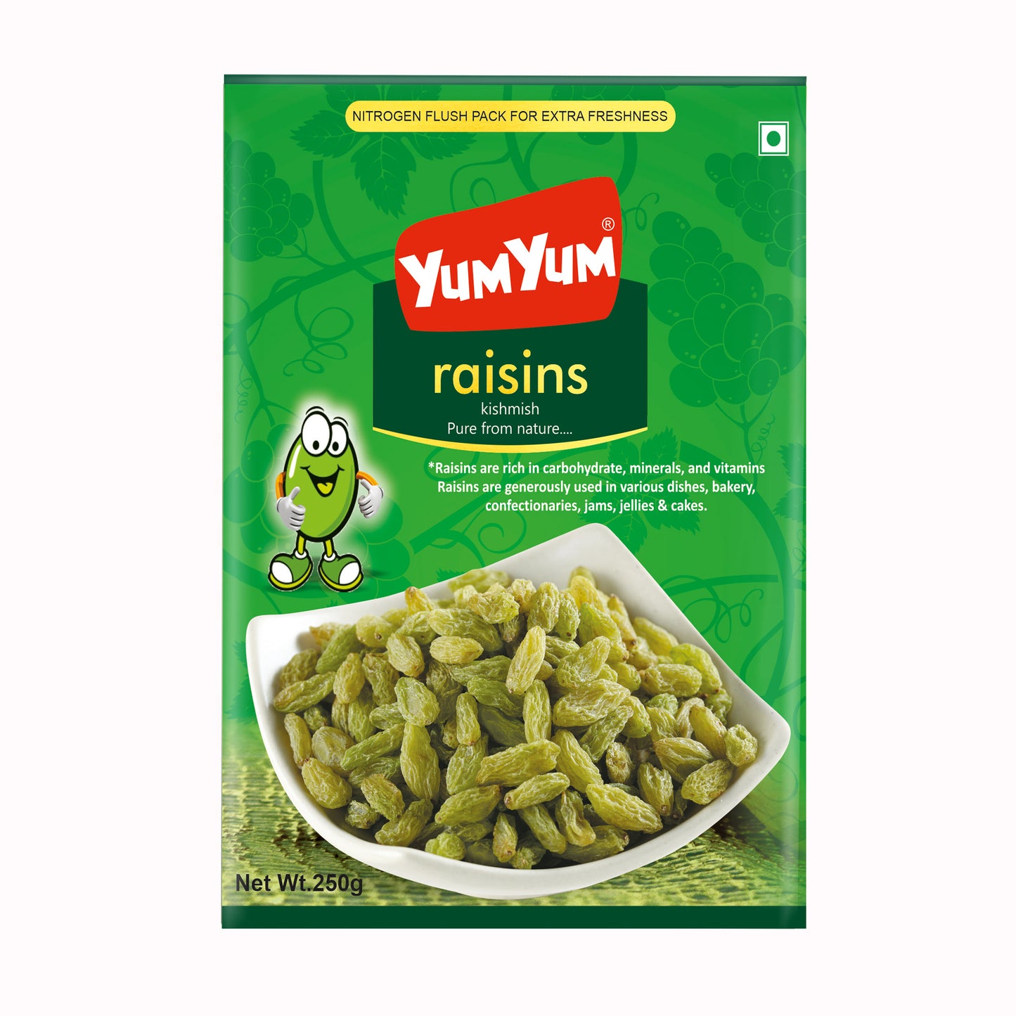 Yum Yum Green Raisins