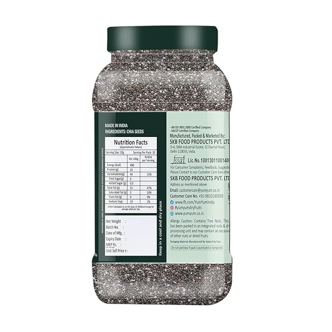 Yum Yum Raw Chia Seeds