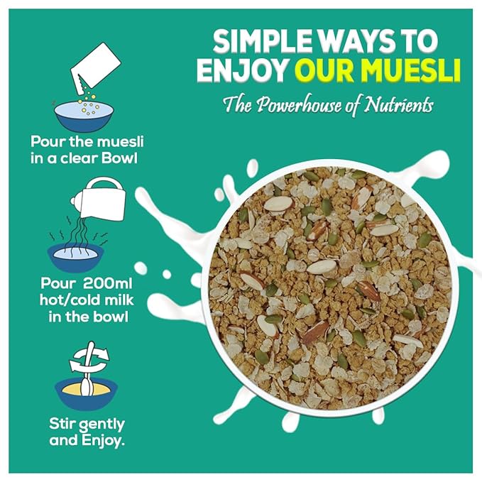 Yum Yum Zero Added Sugar Muesli