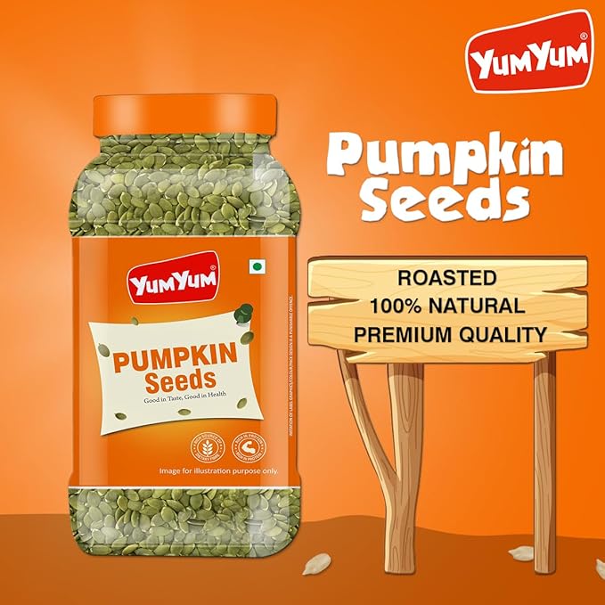 Yum Yum Roasted & Salted Pumpkin Seeds