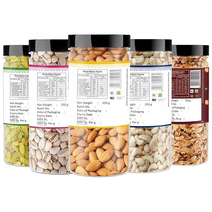 Yum Yum Almonds - Cashews - Pistachios - Raisins - Walnut Kernels (A-C-P-R-WK)