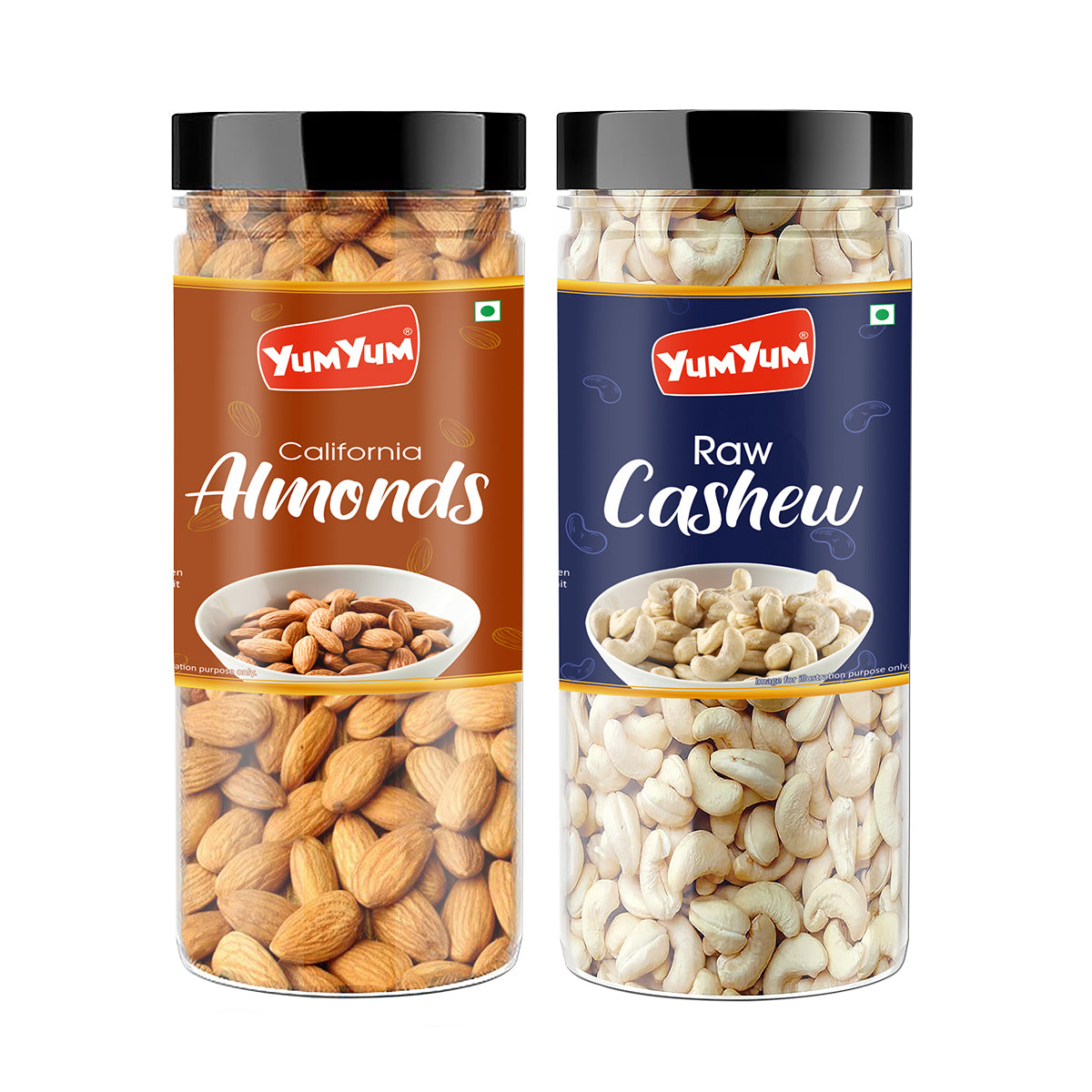 Yum Yum Almonds - Cashews (A-C)