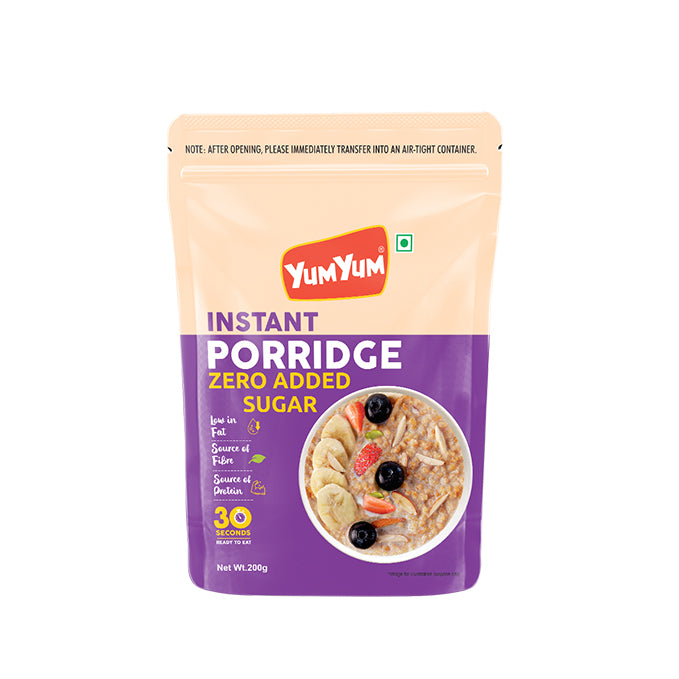 Yum Yum Instant Zero Added Sugar Porridge